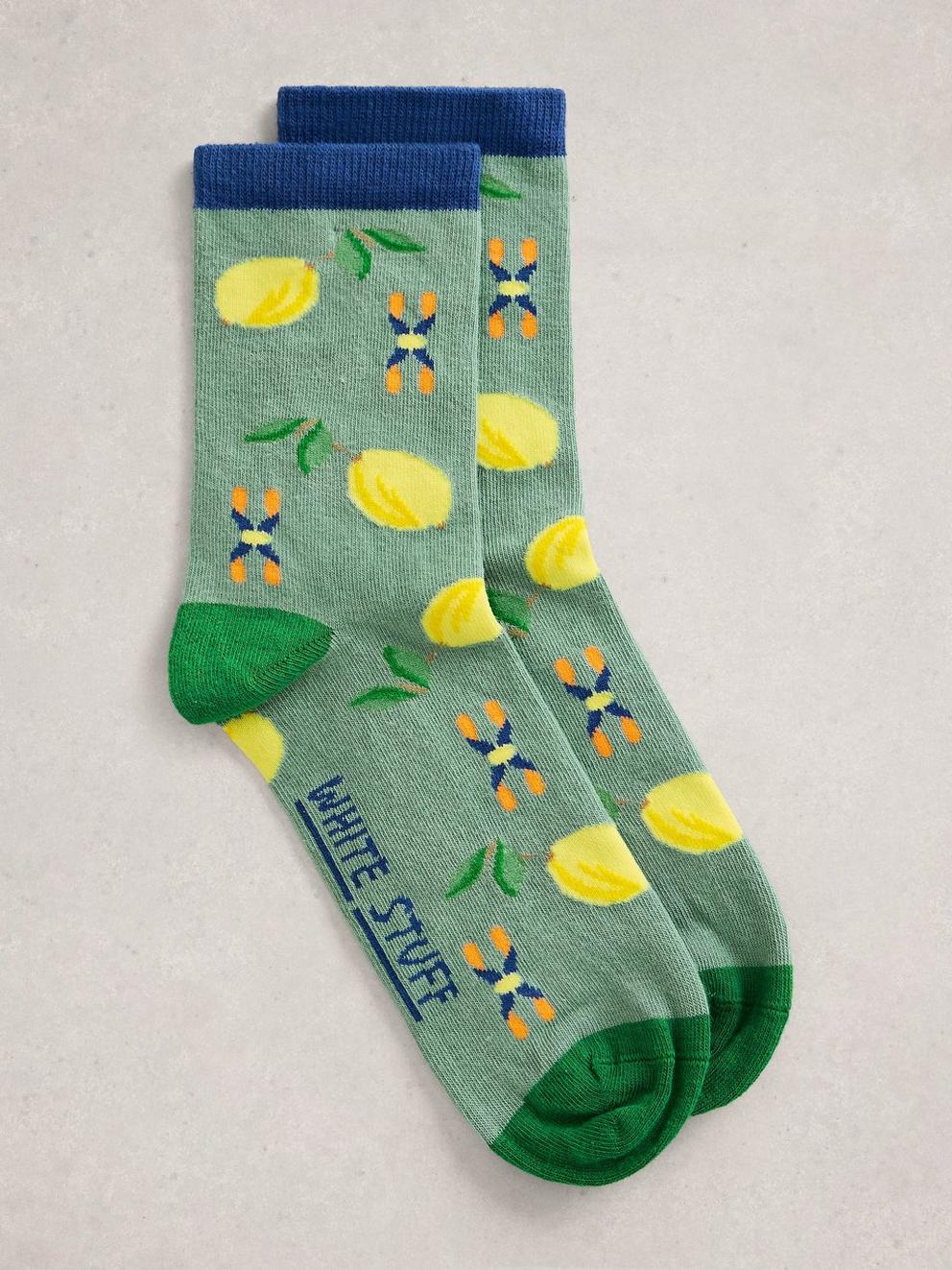 Lemon Ankle Sock