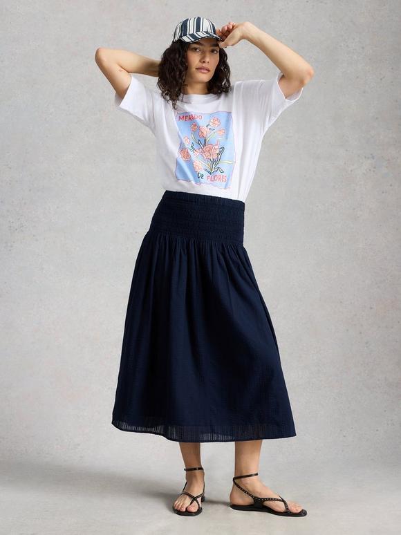 Suri Shirred Skirt