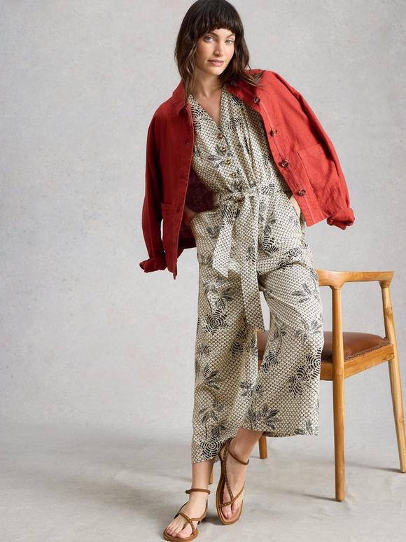 Betty Linen Blend Jumpsuit