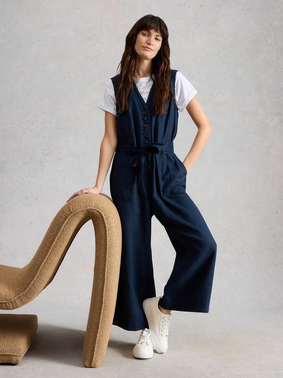 Betty Linen Jumpsuit