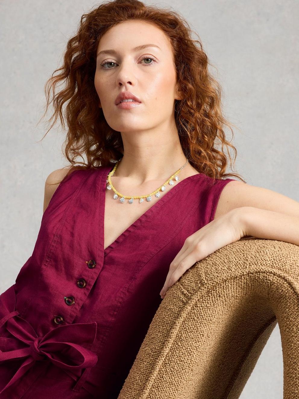 Betty Linen Jumpsuit