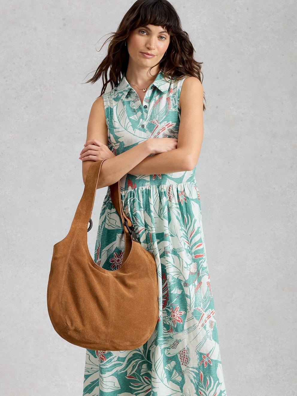 Rylee Sleeveless Shirt Dress
