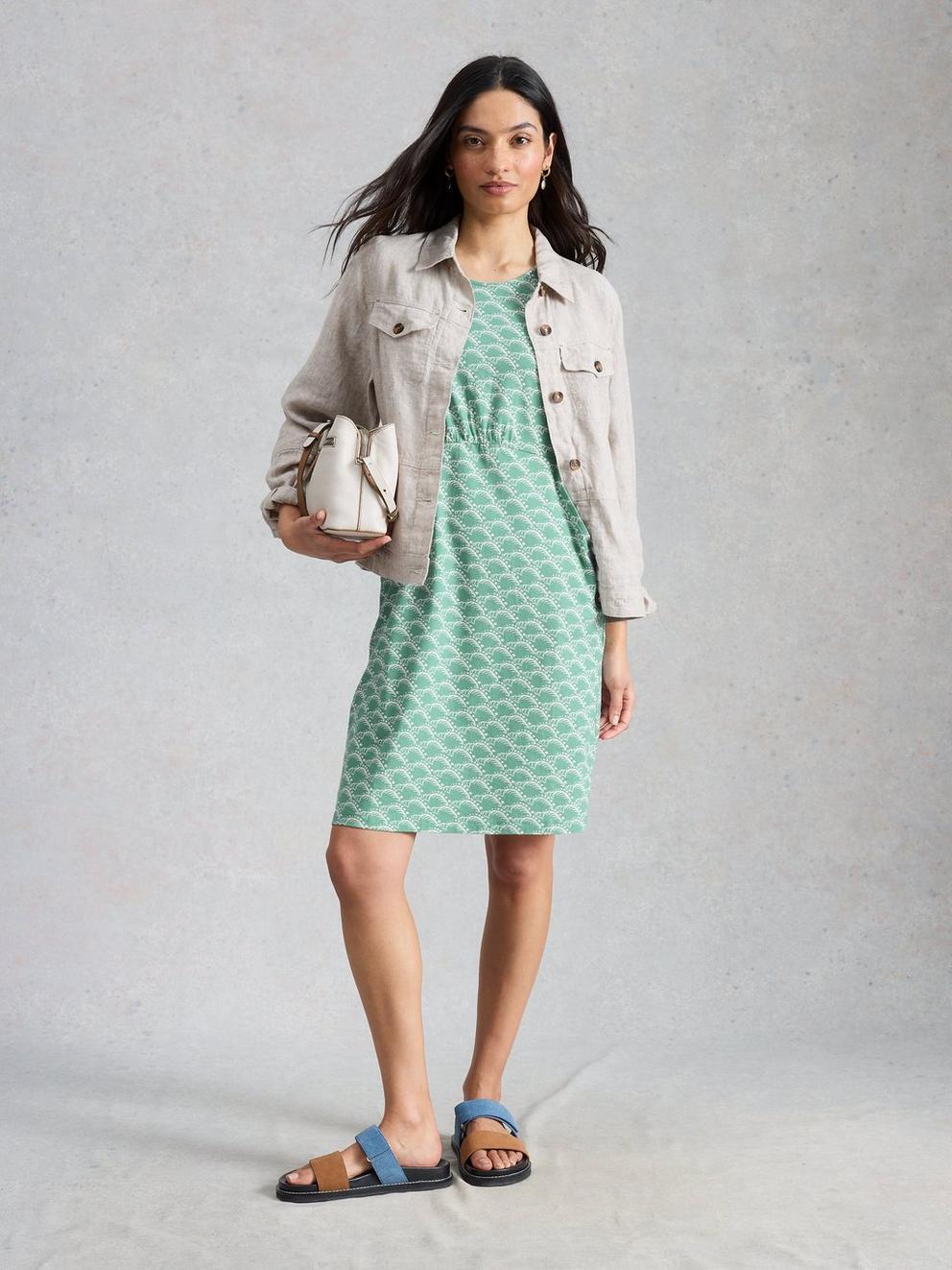 Olivia Jersey Short Sleeve Dress