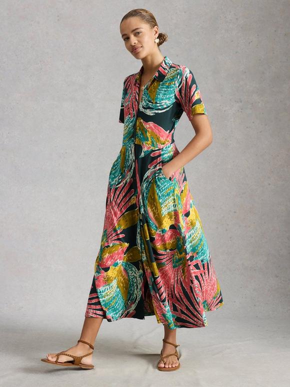 Rua Jersey Shirt Dress