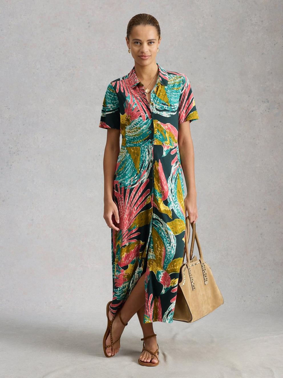 Rua Jersey Shirt Dress