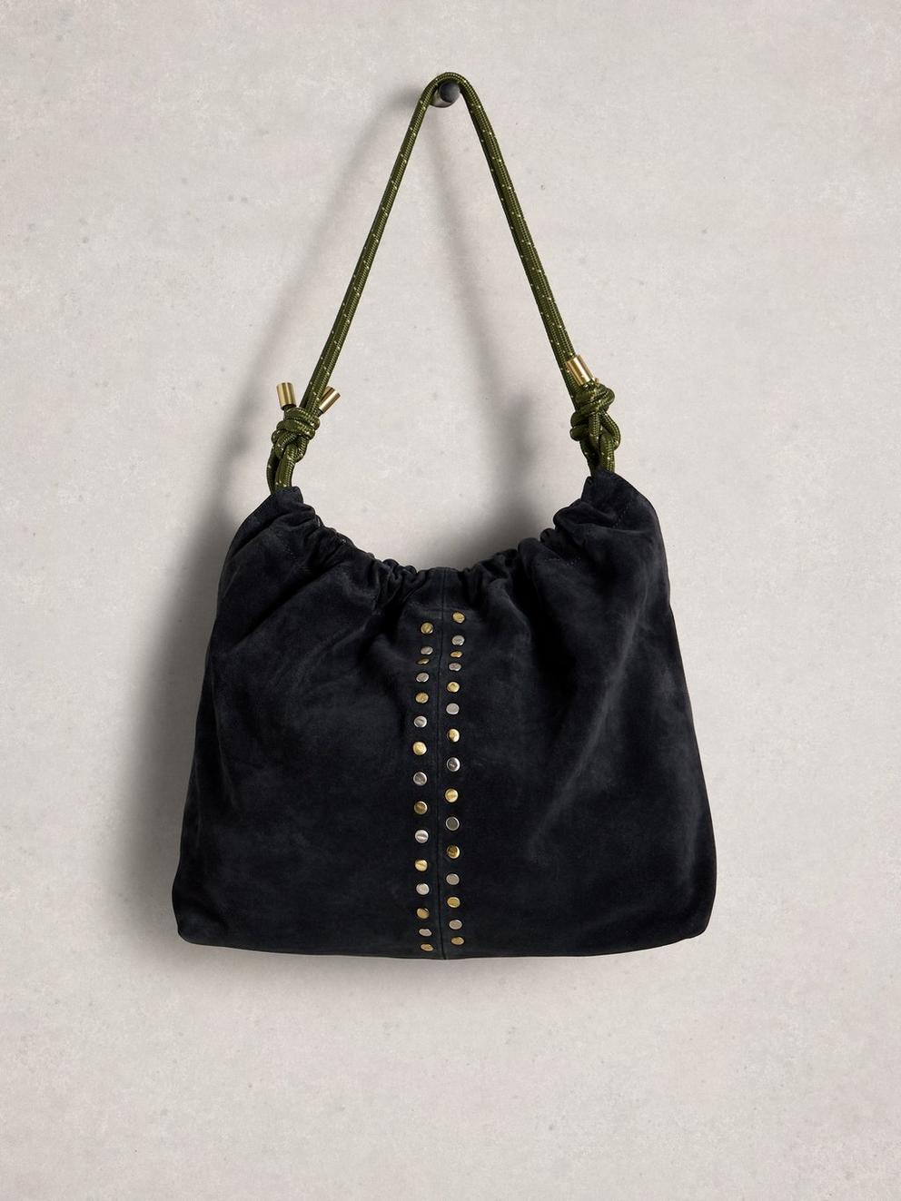 Callie Studded Shoulder Bag