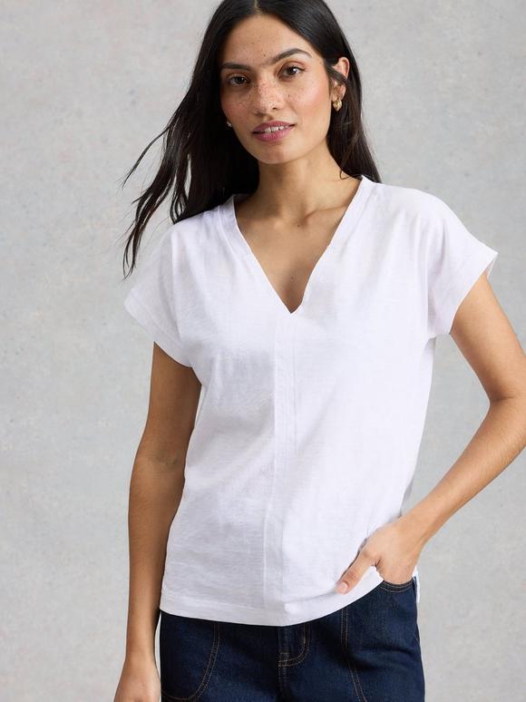 NEVE V NECK TEE