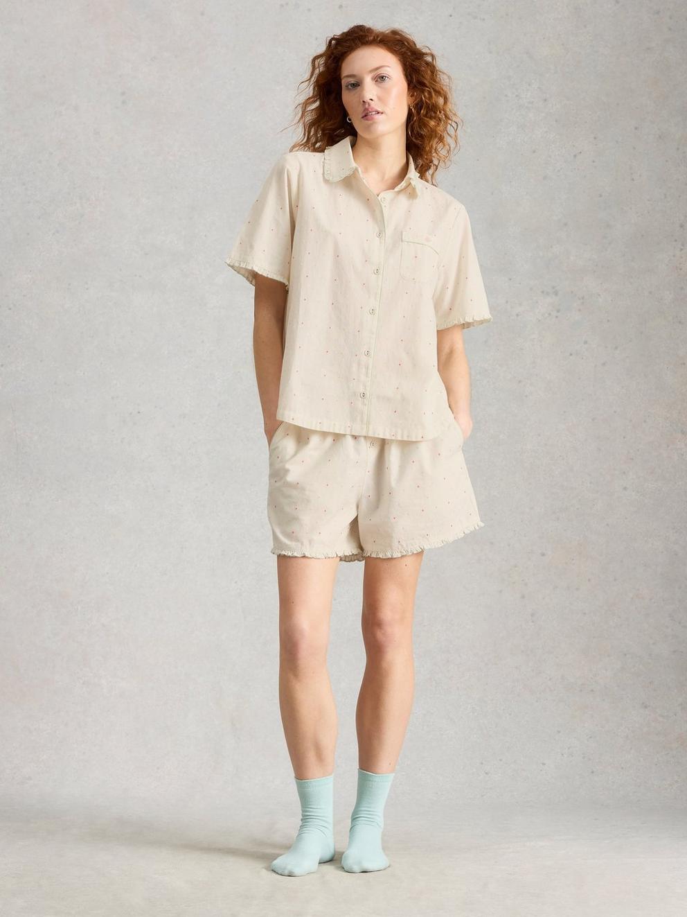 Nelly Short Sleeve PJ Shirt