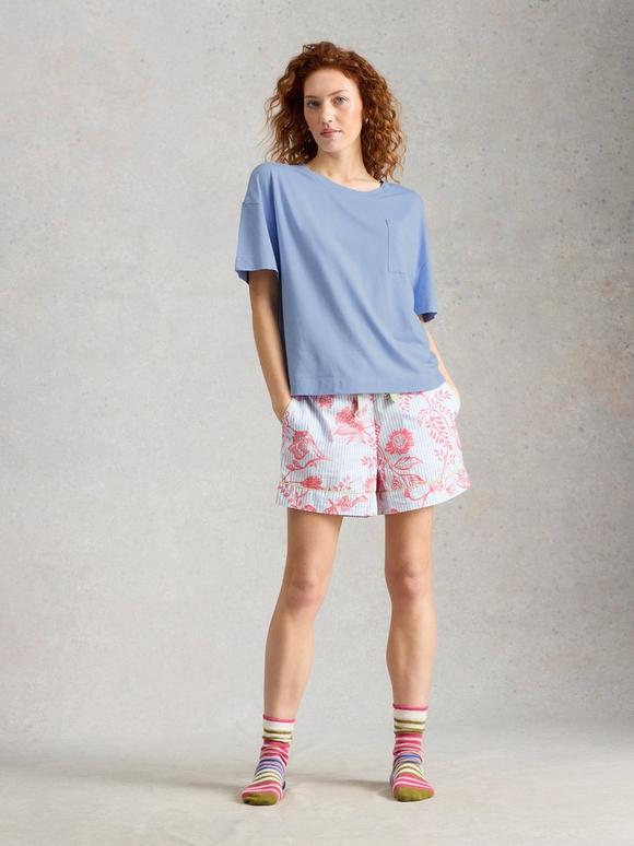 Maya Boxy PJ Tee