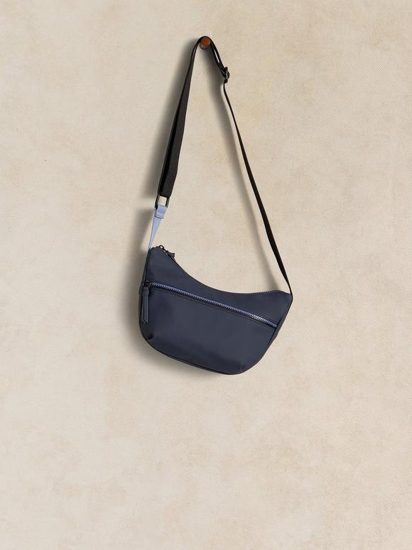 Alex Rubberised Crossbody Bag