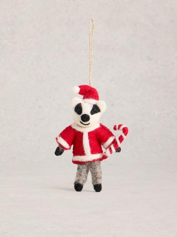 Xmas Badger Hanging Dec
