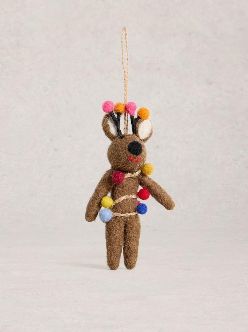 Reindeer Lights hanging Dec