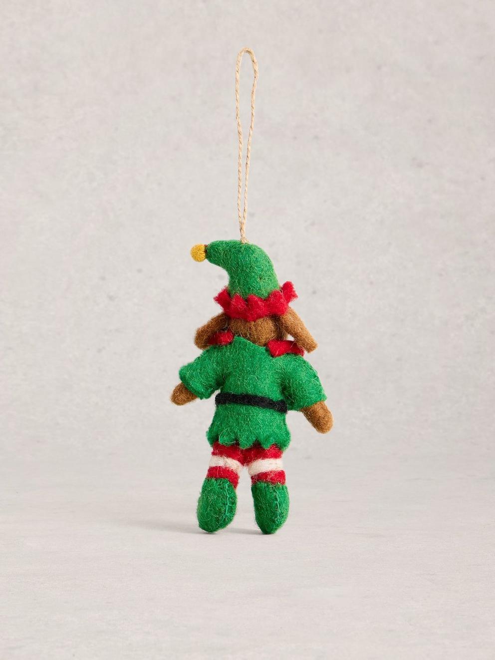 Elf Dog Hanging Dec