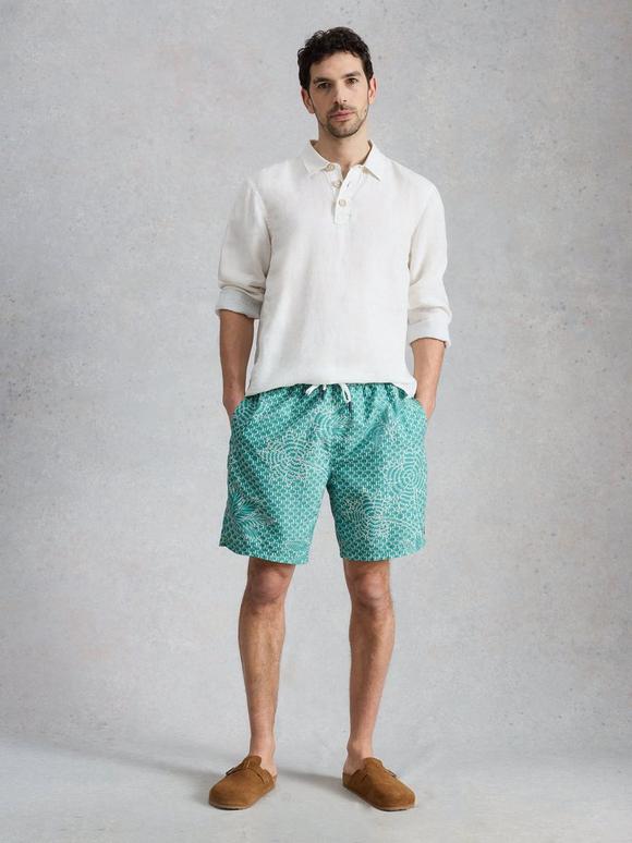 Ventnor Palm Geo Swimshort