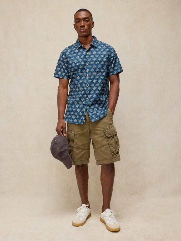 Finsbury SS Batik Print Shirt