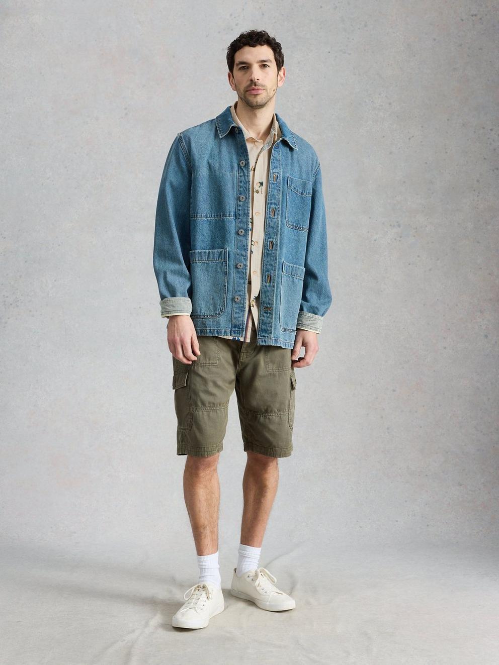 Finsbury SS Moped Print Shirt