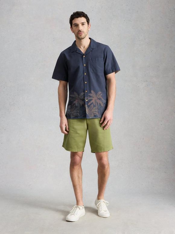 Hayle SS Border Print Shirt