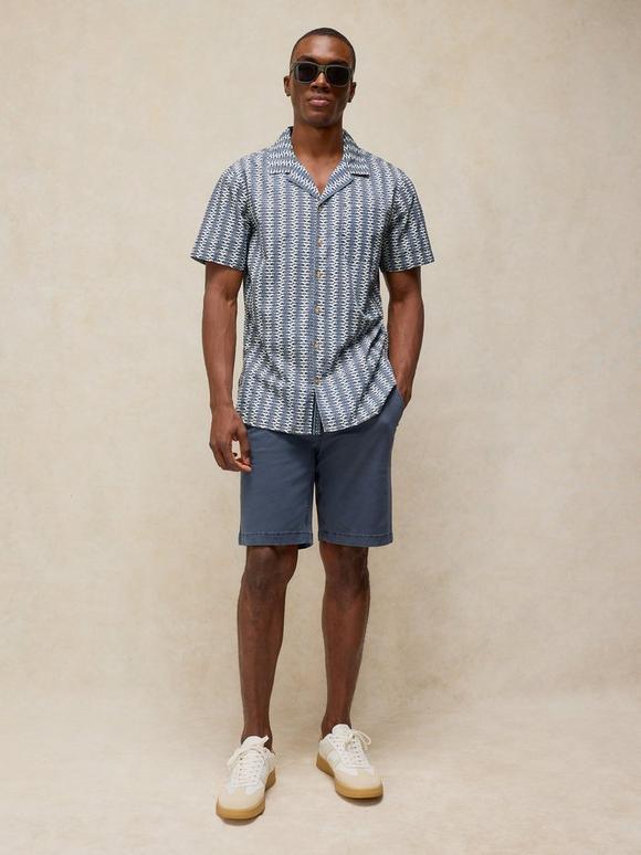 Hayle SS Fish Print Shirt