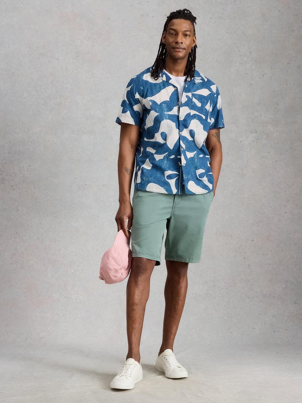 Hayle SS Abstract Print Shirt