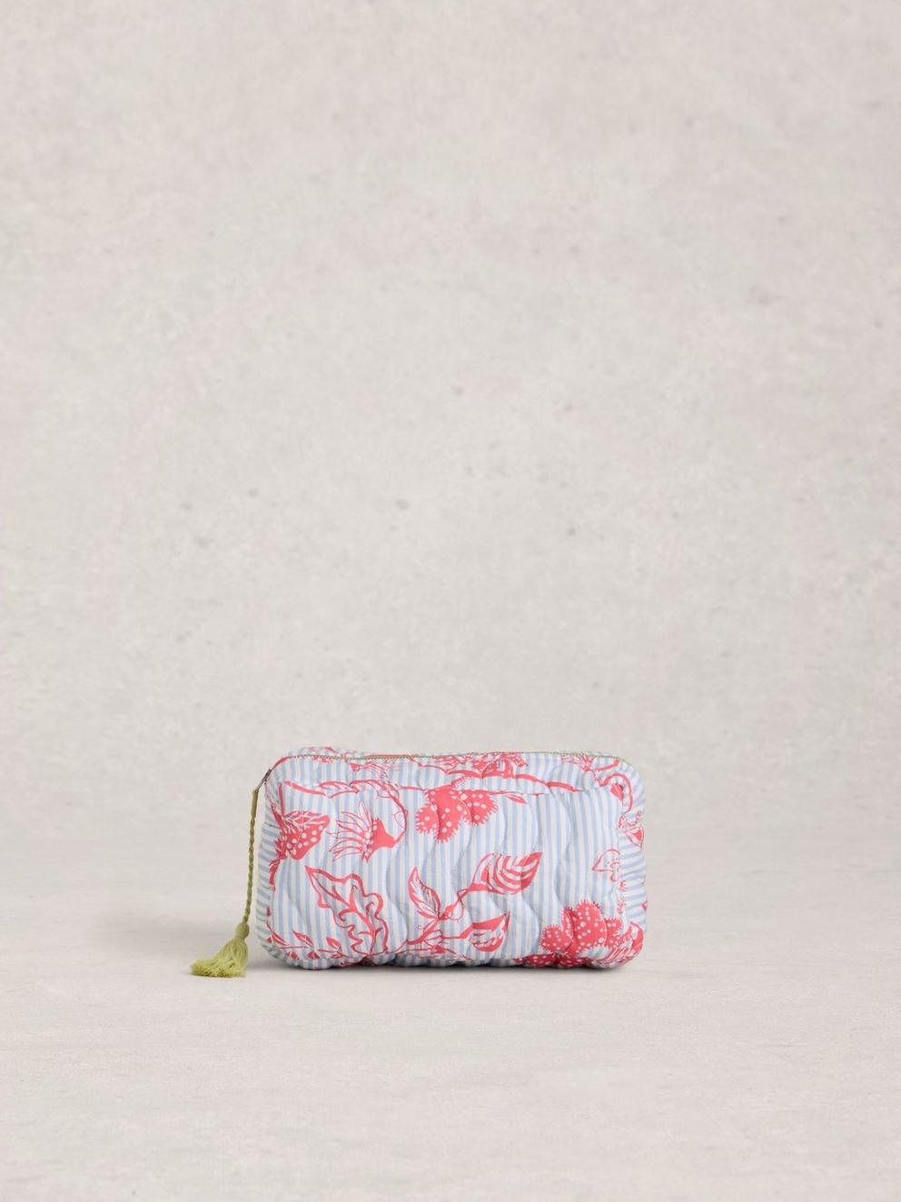 Shelby Quilted Zip Wash Bag