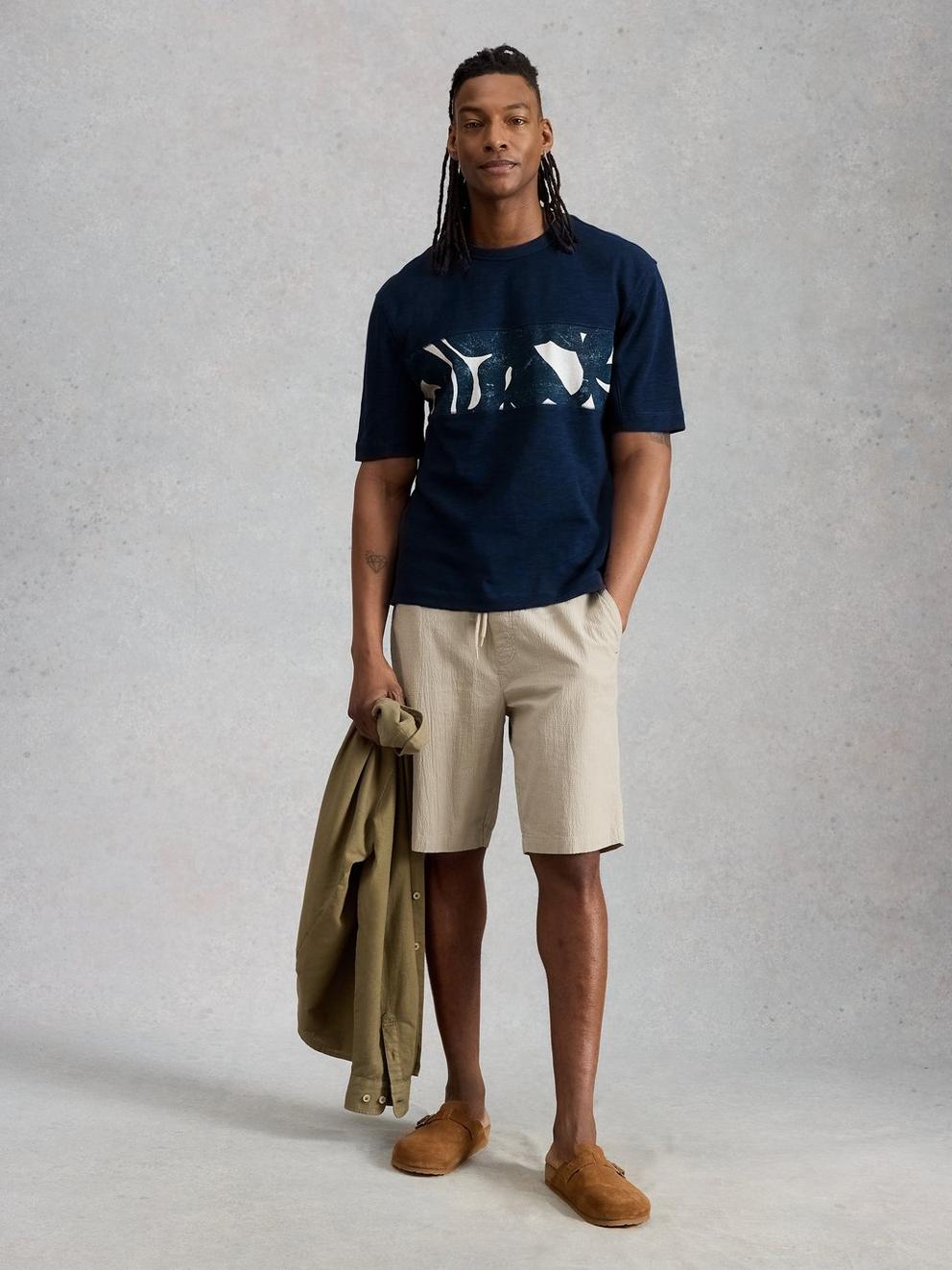 Harrington Abstract Stripe Tee