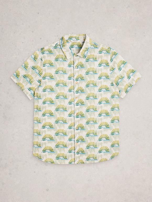 SS Fan Print Shirt