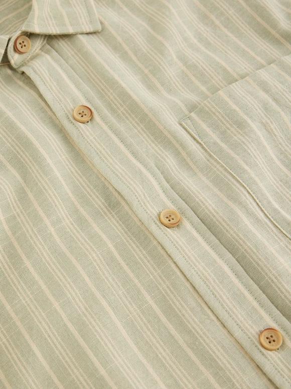 SS Cotton Stripe Shirt