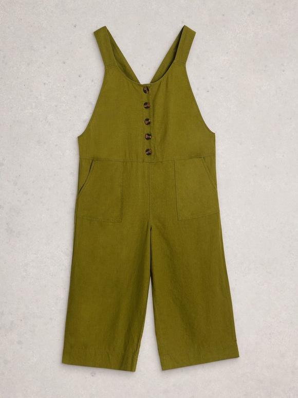 Vina Linen Blend Dungaree