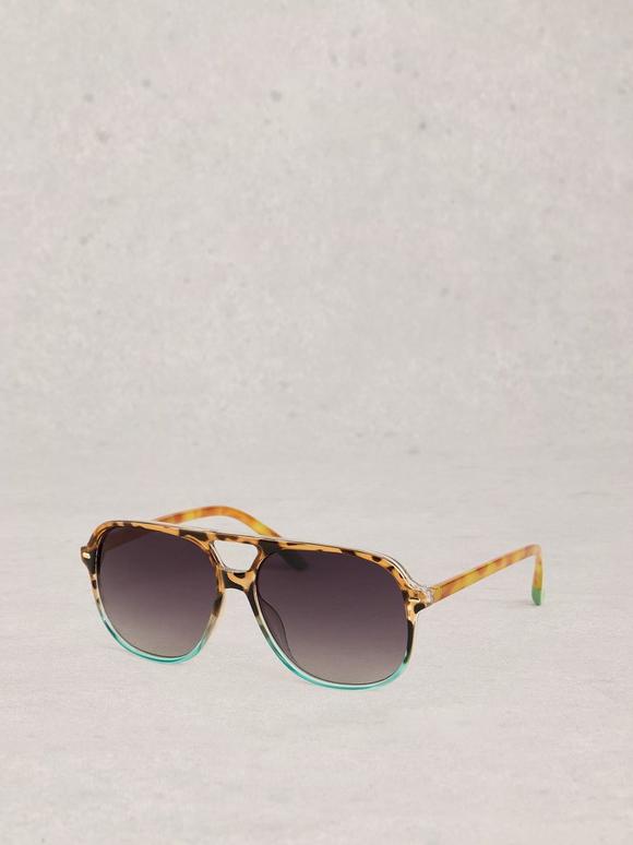 Aviator Print Sunglasses
