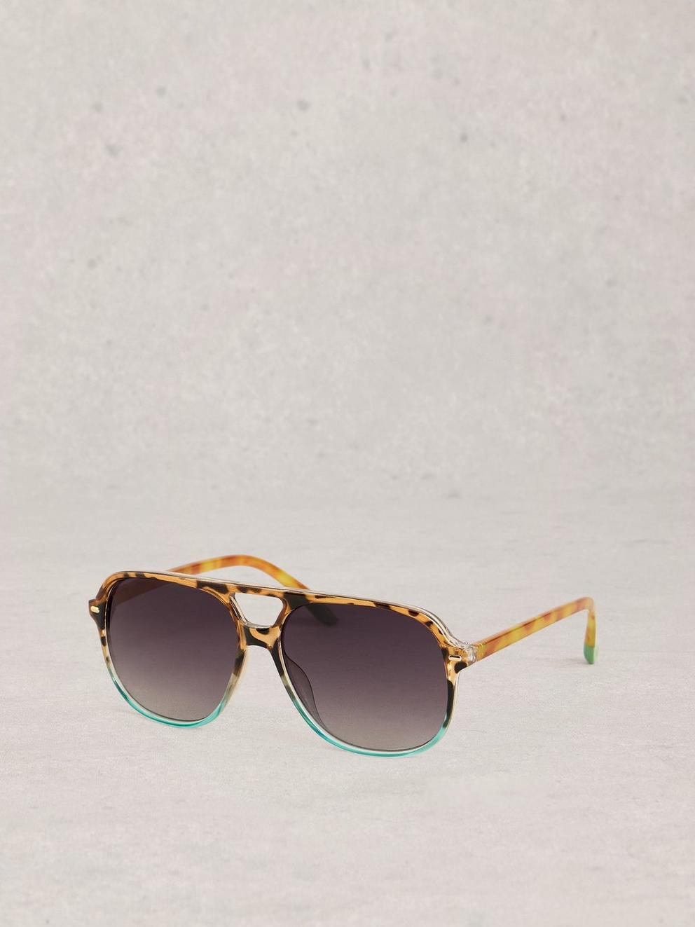 Aviator Print Sunglasses