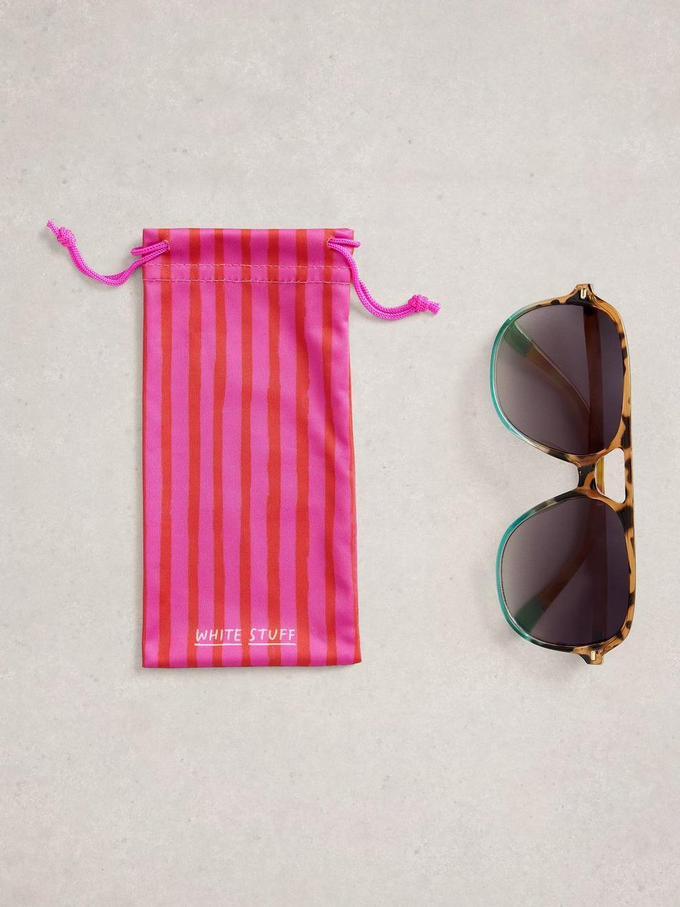 Aviator Print Sunglasses