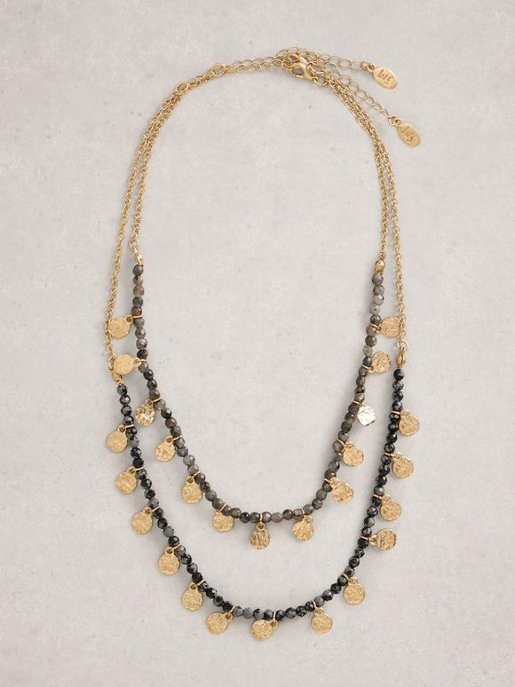 Ella Multi-layer Disc Necklace