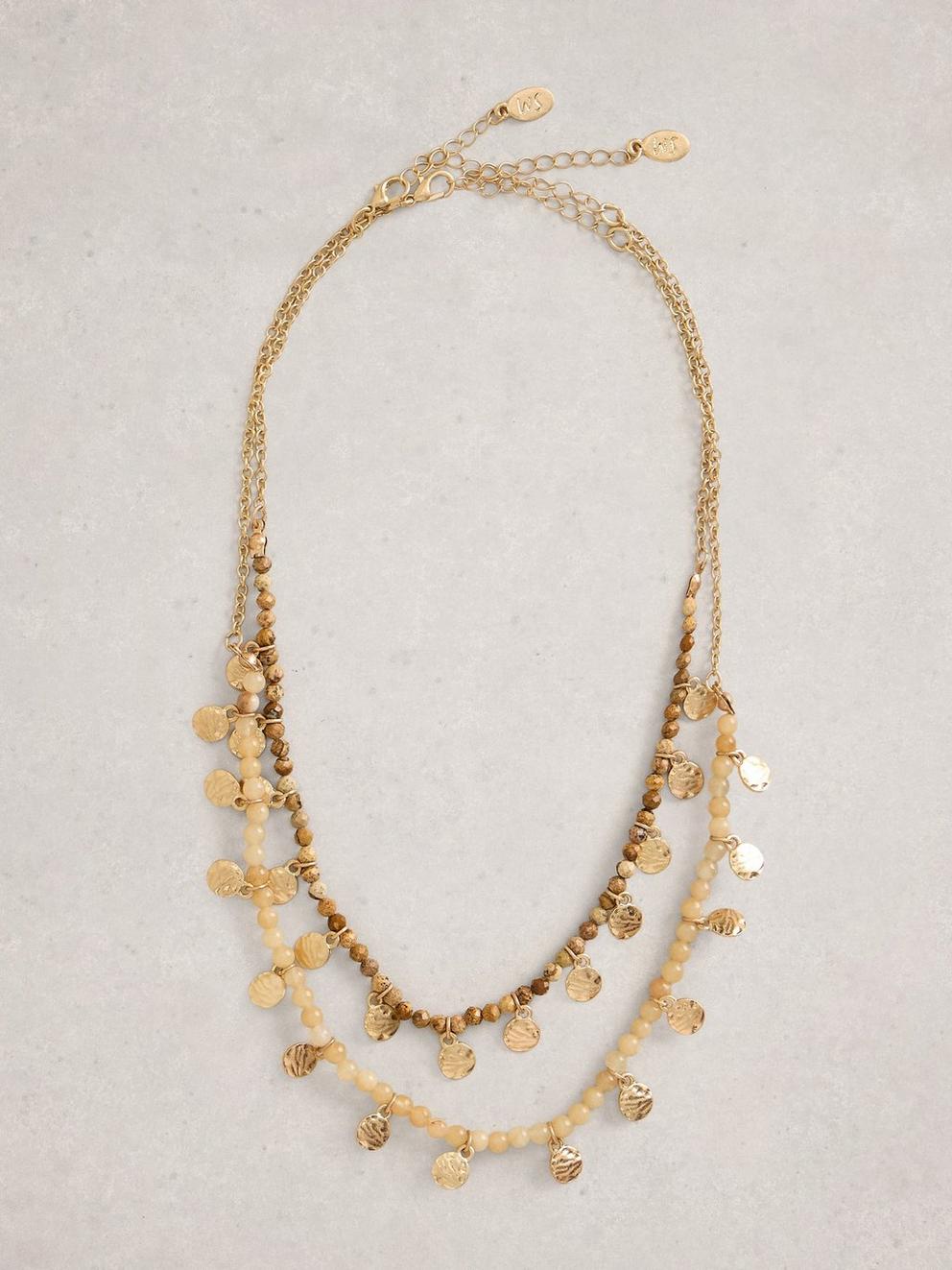 Ella Multi-layer Disc Necklace