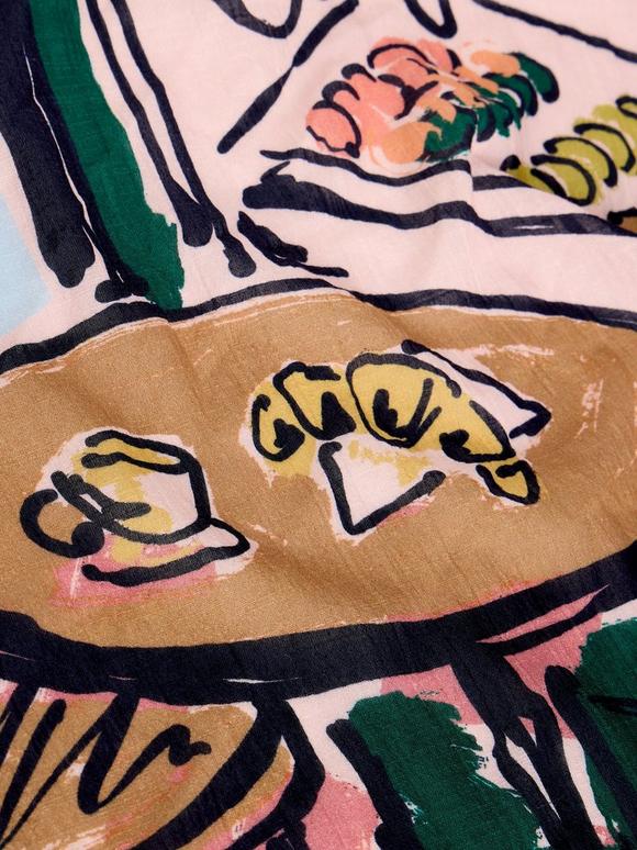 EMILY SQUARE PRINTED SCARF