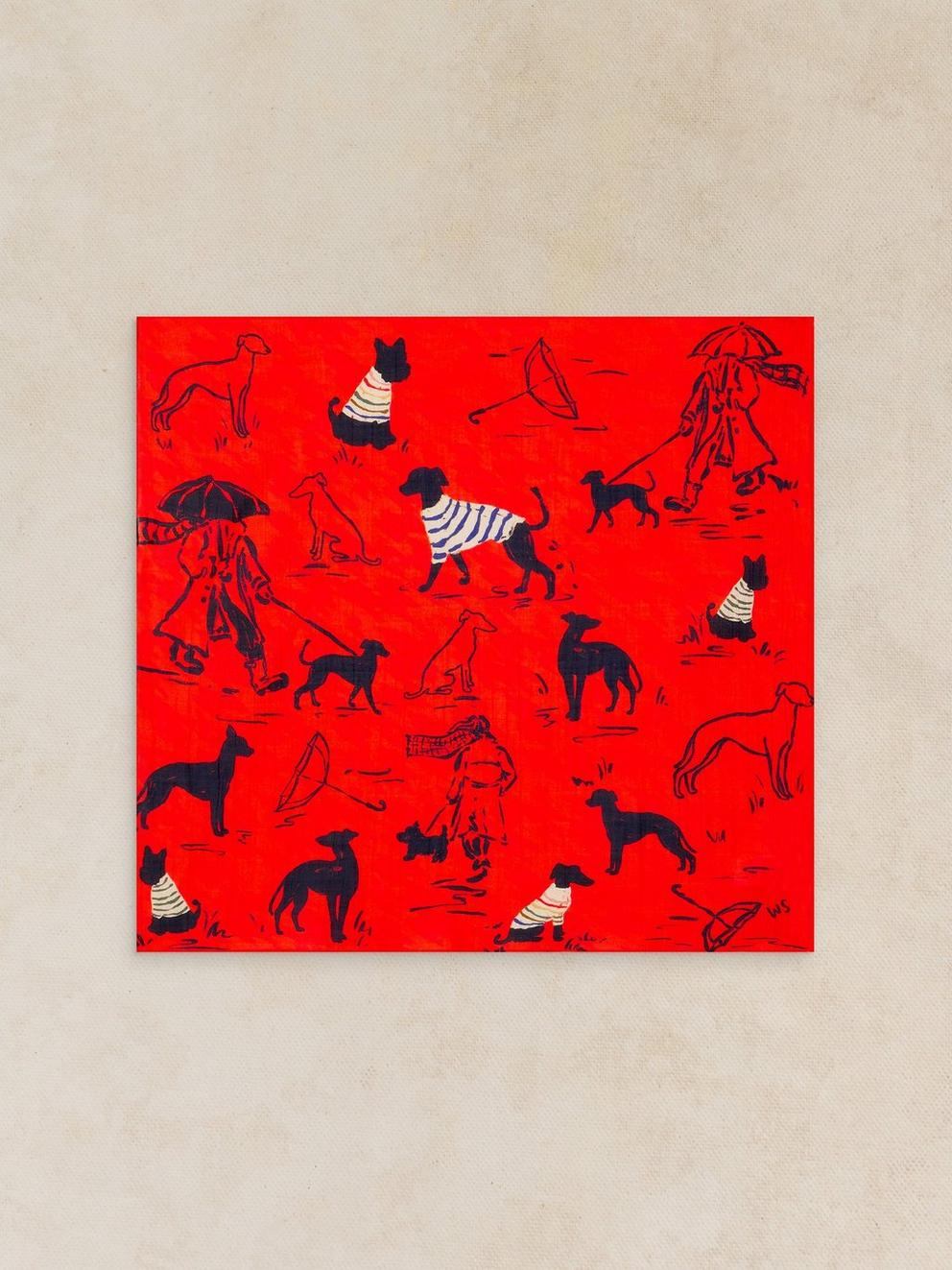 EMILY SQUARE PRINTED SCARF