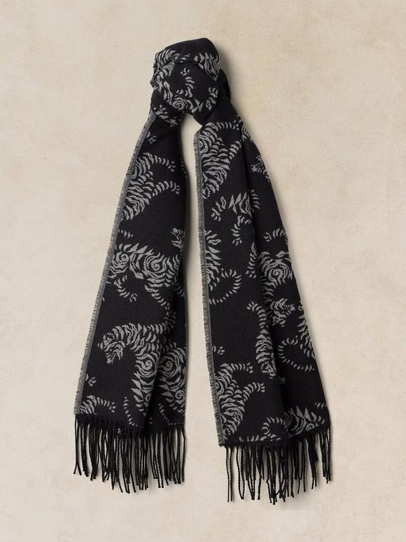 MIDWEIGHT PATTERN SCARF
