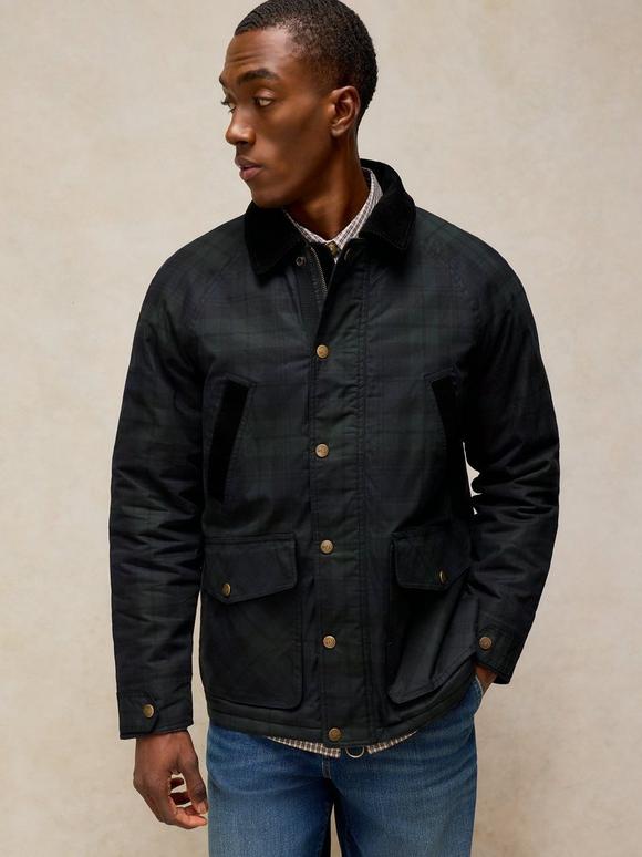 FILEY CHECK WAX JACKET