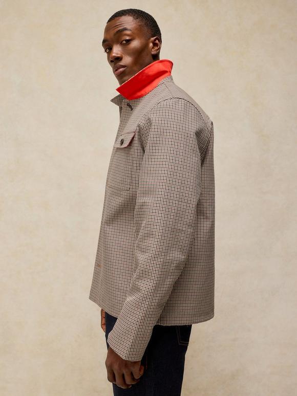 CROYDE GINGHAM COACH JACKET
