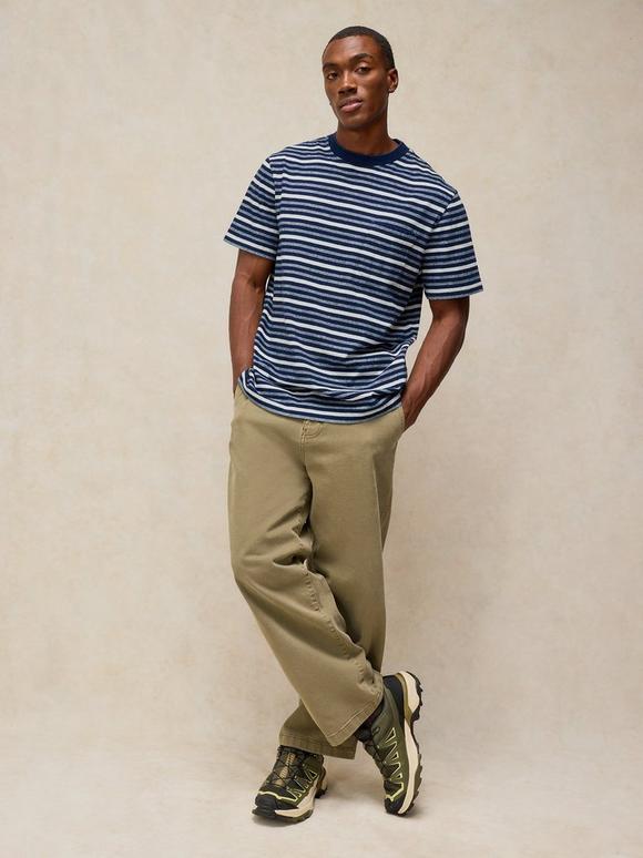 HORSHAM INDIGO STRIPE TEE
