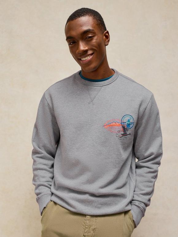 SIDMOUTH GRAPHIC CREW NECK