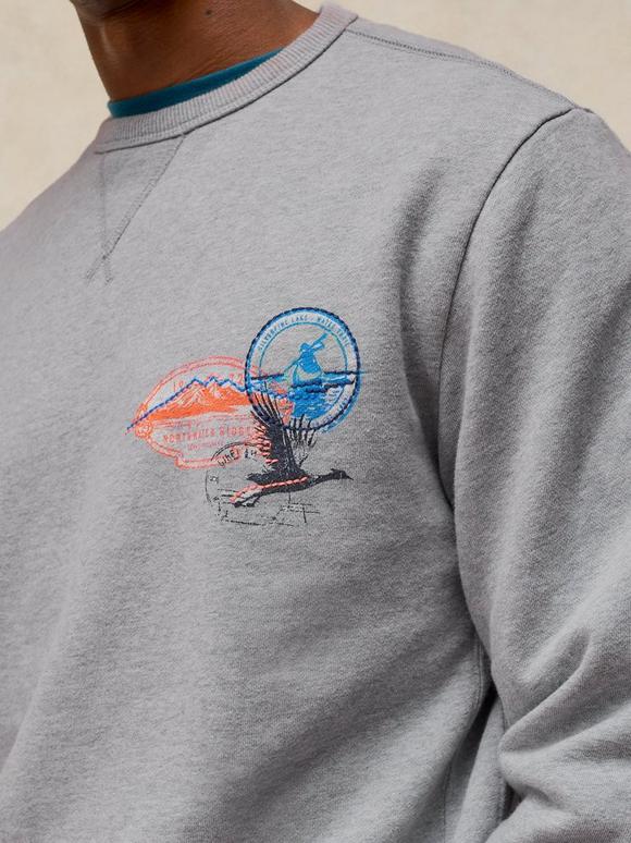 SIDMOUTH GRAPHIC CREW NECK