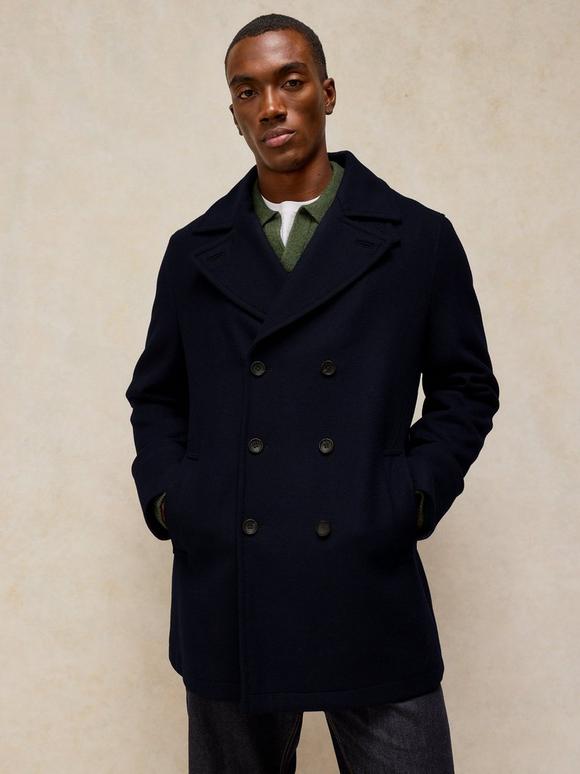 HADLEY WOOL BLEND PEACOAT