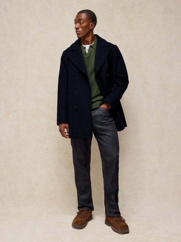 HADLEY WOOL BLEND PEACOAT