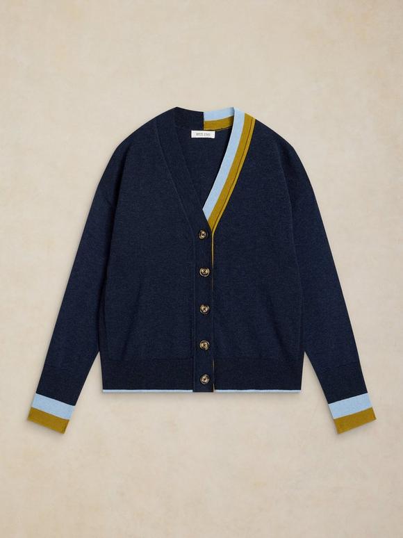 KATIE V NK CARDIGAN