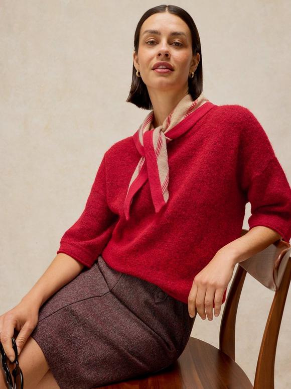 KATE KNITTED TEE