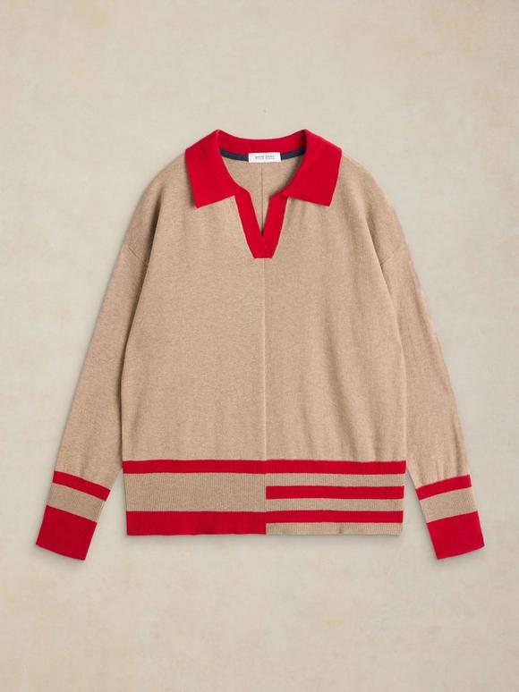 CARA COLLAR JUMPER