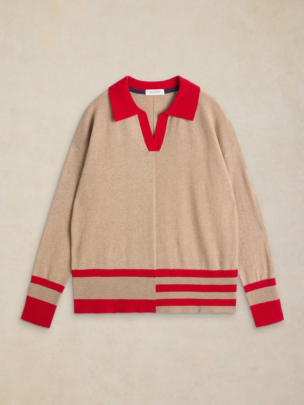 CARA COLLAR JUMPER