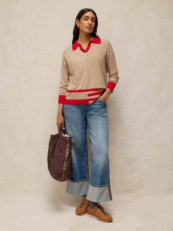 CARA COLLAR JUMPER