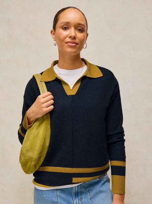 CARA COLLAR JUMPER
