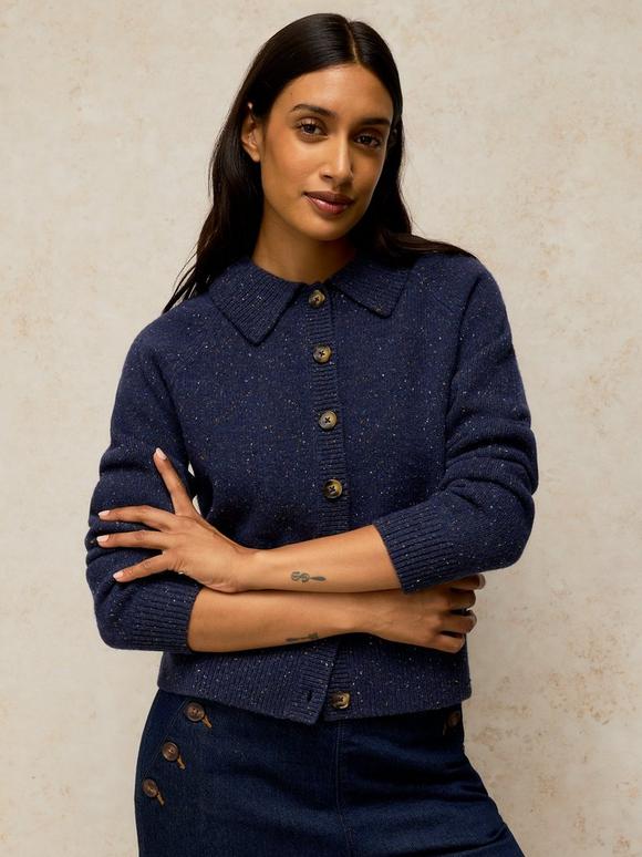 SHEPHERD COLLAR CARDI